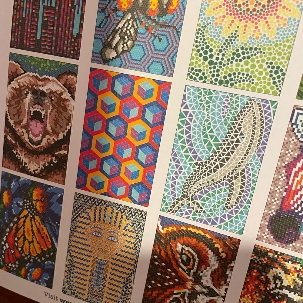 Color Quest Johanna Webster Color By Numbers 11x14 Coloring Book